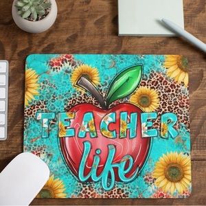 Beautiful custom made Teacher Life Mouse Pad